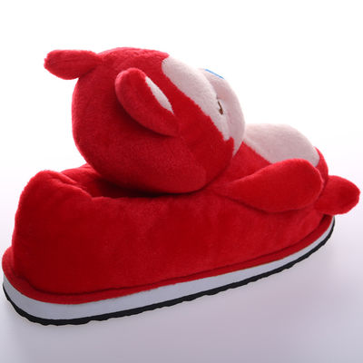 30cm Pink Red Fox Plush Soft Kartun Sandal Dekorasi Rumah Mewah