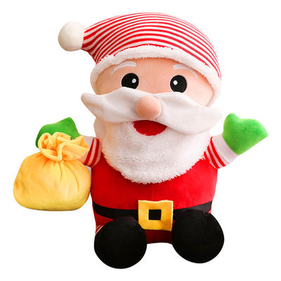 25cm Festival Kartun Boneka Santa Boneka Mainan Boneka Natal Yang Indah