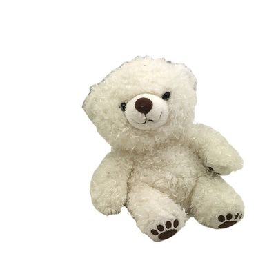 18 * 15cm Personalised Small White Teddy Bear Washable