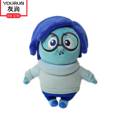 Kartun Boneka Binatang Dengan Kacamata Hadiah Anak-anak Bantal Tidur