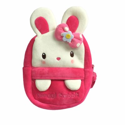 OEM Merah Muda Kartun Kelinci Ransel Mewah Tas Mewah Lucu Anak Tas Sekolah Mini