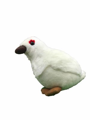 Simulasi White Dove Little Bird Stuffed Animal Plush Toys