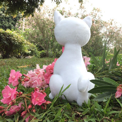 40 CM Simulasi Kucing Putih Mainan Lembut Boneka Mainan Mewah Hewan Hadiah Disesuaikan