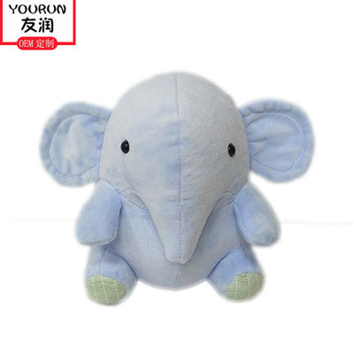 Mainan Mewah Gajah Biru Ramah Lingkungan yang Tidak Berbau Untuk Bayi