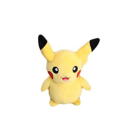 Kehangatan Lucu Anime Mainan Mewah PP Cotton Detective Pikachu Cuddly Toy Disesuaikan