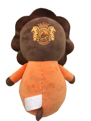 Sunflower Lion Stuffed Plush Toys PP Cotton Soft Cuddly Doll Untuk Hadiah Anak-anak