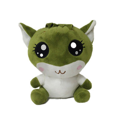 Lucu PP Cotton Green Cat Toy Detective Soft Cuddly Toy Children Gift