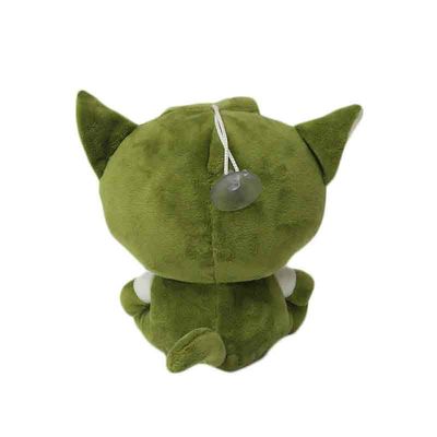 Lucu PP Cotton Green Cat Toy Detective Soft Cuddly Toy Children Gift