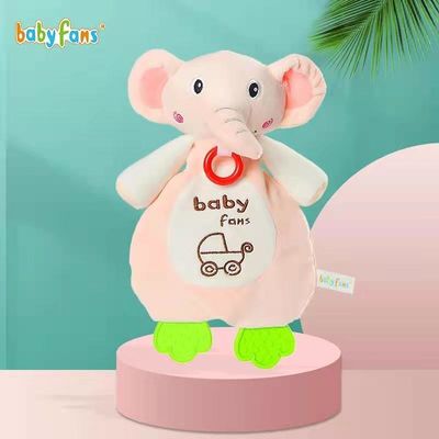 0-3 Tahun Bayi Kecil Mainan Tidur Mewah Bebek Gajah Hadiah Ramah Kulit Disesuaikan