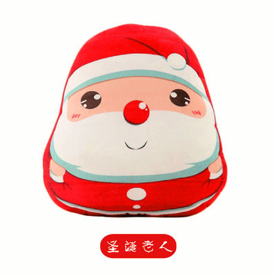 Disesuaikan Santa Claus Plush Doll Christmas Stuffed Toys Soft Activities Gifts