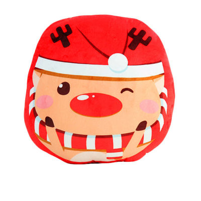 Disesuaikan Santa Claus Plush Doll Christmas Stuffed Toys Soft Activities Gifts