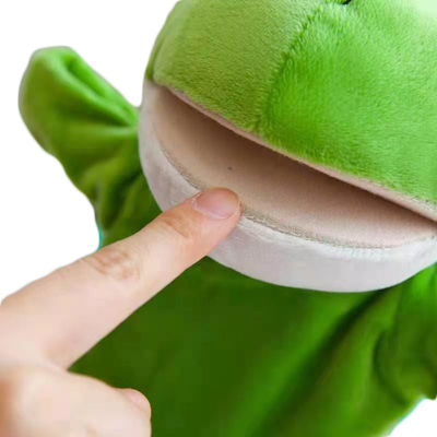 20cm Katak Mulut Tangan Boneka Boneka Hewan Sarung Tangan Boneka Mainan Mewah