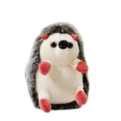 Landak Mewah Lucu Gantungan Kunci Mainan Mewah Landak Kecil Boneka Gantungan Kunci