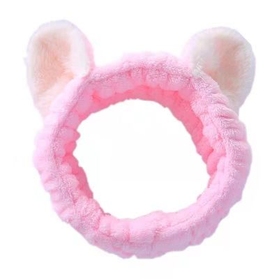 Telinga Kucing Lucu Makeup Sederhana Bando Mewah Band Rambut Mewah Aksesoris Mainan Lembut