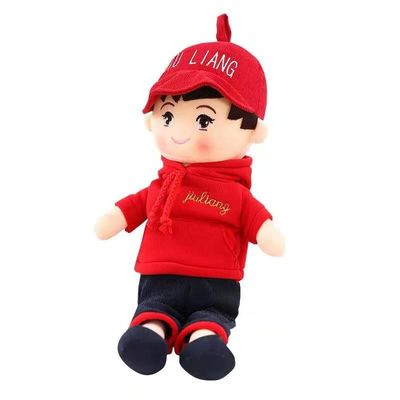 35cm Pasangan Mainan Lembut Pernikahan Boneka Kain Mewah Untuk Pernikahan Bed Kepala