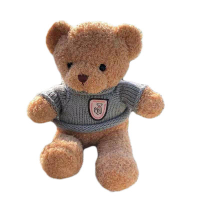 25cm Coklat Boneka Kain Mewah Boneka Beruang Hadiah Ulang Tahun Pacar