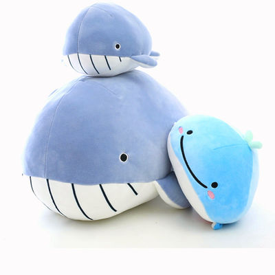 Mainan Mewah Boneka Ikan Biru Muda