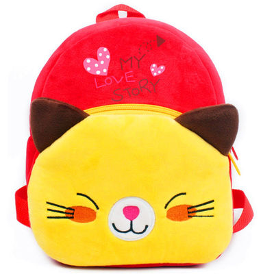 3 Tahun Kucing Anak Stuffed Animal Backpack Tk Tas Mewah Kustom