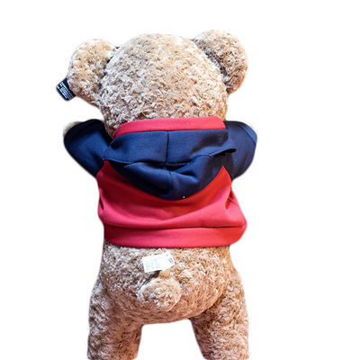 18cm 200g Nigger Brown Rose Velvet Teddy Bear Plush Doll Berpakaian Lucu Mainan Suka Diemong
