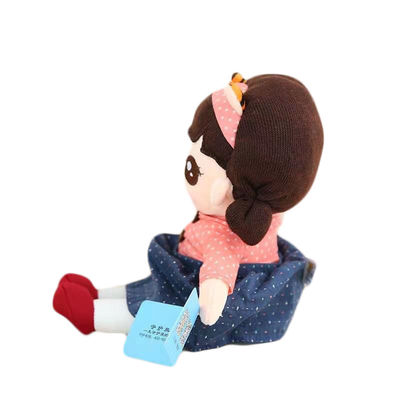 20cm 140g Gadis Boneka Mainan Mewah Memegang Bantal Boneka Zodiak Lucu