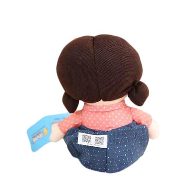 20cm 140g Gadis Boneka Mainan Mewah Memegang Bantal Boneka Zodiak Lucu