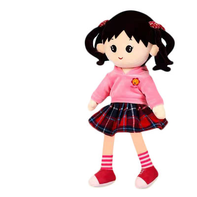 65 cm Merah Muda Gadis Kecil Boneka Mewah Hadiah Ulang Tahun Boneka Bantal Tidur