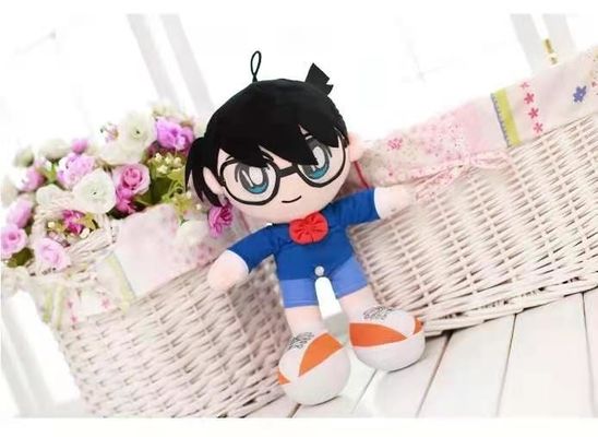 40cm Biru Detektif Conan Boneka Mewah Kartun Mainan Mewah Hadiah Ulang Tahun Anak-anak