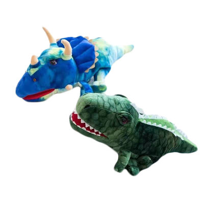 Boneka Tangan Dolphin Mainan Mewah Boneka Sarung Tangan Mulut Terbuka Untuk Orang Tua Anak