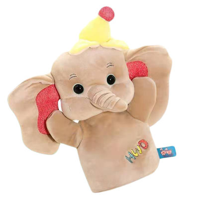 Sarung Tangan Gajah Boneka Boneka Tangan Mewah Mainan Mewah Menenangkan Bayi Untuk Tidur