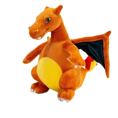 45cm Mainan Mewah Dinosaurus Boneka Naga Pernapasan Api T Rex Hadiah Anak-Anak