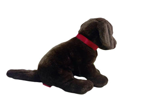 30cm Brown Dog Plush Toy Anak-anak Comfort Custom Dog Stuffed Animal