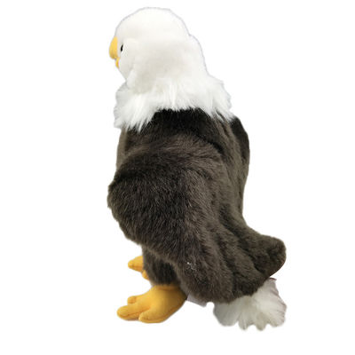 White Headed Eagle Stuffed Plush Toys 100% Pp Cotton 30cm Atau Disesuaikan