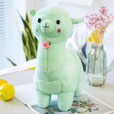 40cm Plush Alpaca Stuffed Toy Dengan Isi Kapas Polypropylene