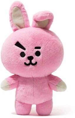 Boneka Plush Baby Soothing 25cm Pink Rabbit Tidak Berbau