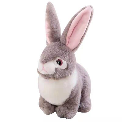 OEM 30cm Panjang Bunny Plush Toy Untuk Menenangkan Bayi