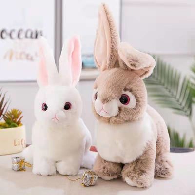 OEM 30cm Panjang Bunny Plush Toy Untuk Menenangkan Bayi