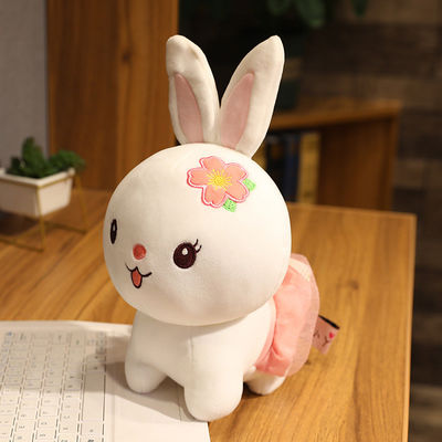 Mainan Kelinci Boneka Realistis 30cm yang Dapat Dicuci Tangan
