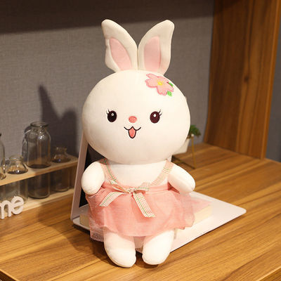 Mainan Kelinci Boneka Realistis 30cm yang Dapat Dicuci Tangan