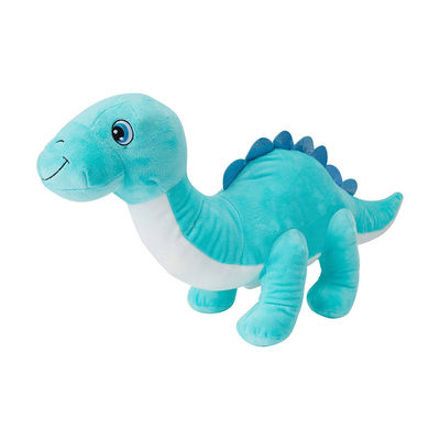 Tidak Ada Deformasi Kawaii Biru Dinosaurus Boneka Mainan OEM ODM