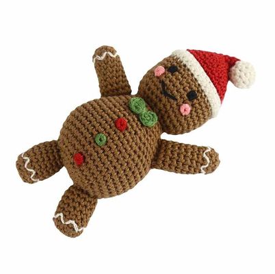 Buatan Tangan Combed Cotton Woven Crochet Doll 20cm