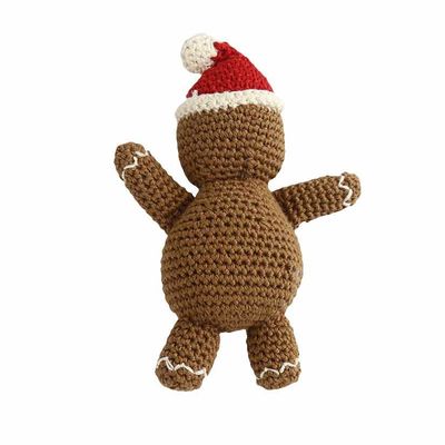 Buatan Tangan Combed Cotton Woven Crochet Doll 20cm