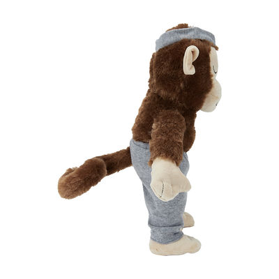 PP Cotton Filled 30cm Orangutan Plush Toy Untuk Bayi Tidur