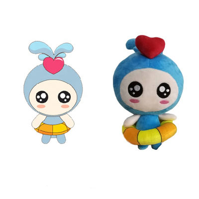 ISO9001 Polypropylene Cotton Filled Plush Maskot Toy
