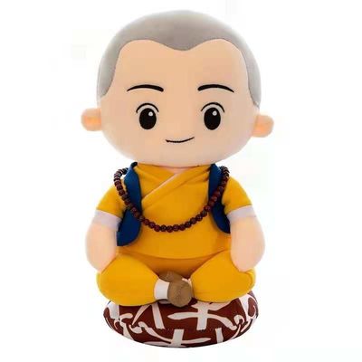 OEM 30cm 40cm 50cm Renungkan A Zen Little Monk Doll Mainan Mewah