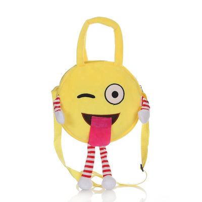 Ransel Emoji Mewah yang Dapat Dicuci dengan Mesin Dengan Kapas PP Diisi