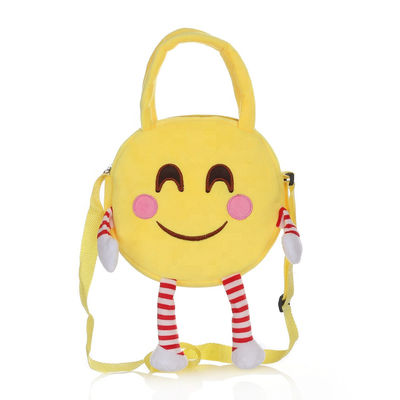 Ransel Emoji Mewah yang Dapat Dicuci dengan Mesin Dengan Kapas PP Diisi