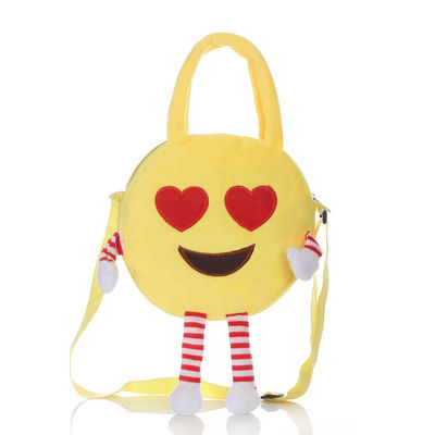 Ransel Emoji Mewah yang Dapat Dicuci dengan Mesin Dengan Kapas PP Diisi
