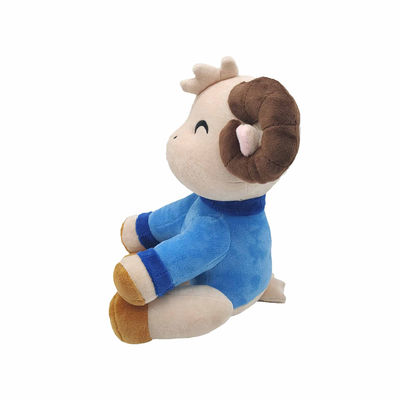 Anak-anak 30cm PP Cotton Filling Domba Lucu Mainan Mewah Bantal Tidur
