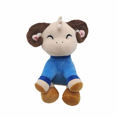 Anak-anak 30cm PP Cotton Filling Domba Lucu Mainan Mewah Bantal Tidur