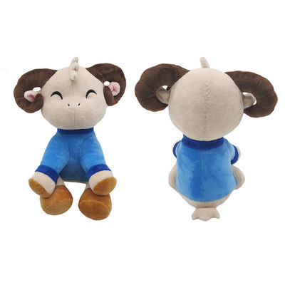 Anak-anak 30cm PP Cotton Filling Domba Lucu Mainan Mewah Bantal Tidur